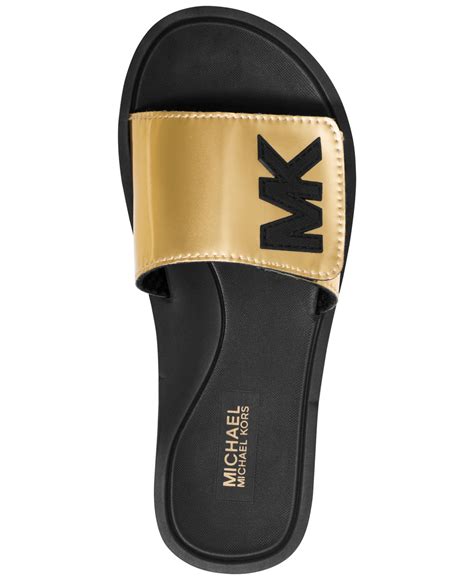 michael kors slides uk|michael kors slides women's.